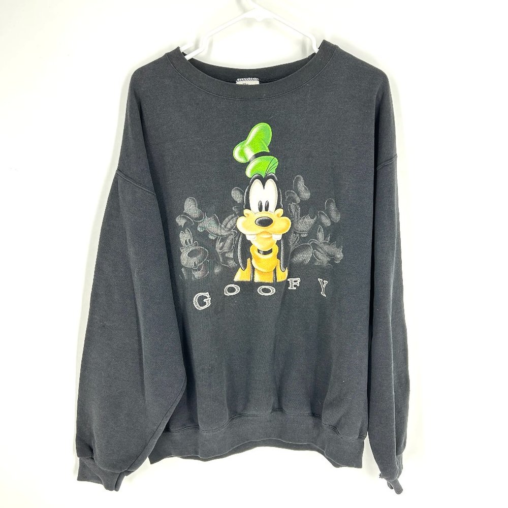 VINTAGE Disney Store Goofy Crewneck Sweatshirt XL